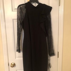 Adrianna Papell Black Cocktail Dress